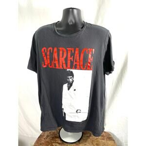 Scarface Tony Montana Graphic Tee XXL Black